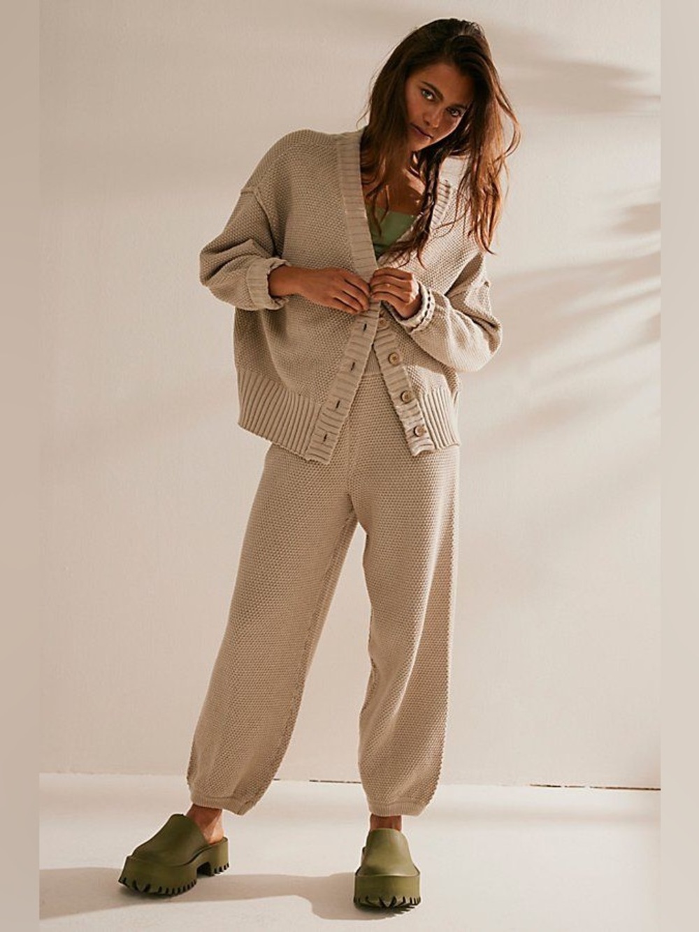 Free People Hailee Cardigan Set